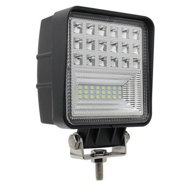 Proiector Led Auto Offroad 7D 63W/12V-24V 5040 LM Patrat Flood Beam 150 Grade 718473